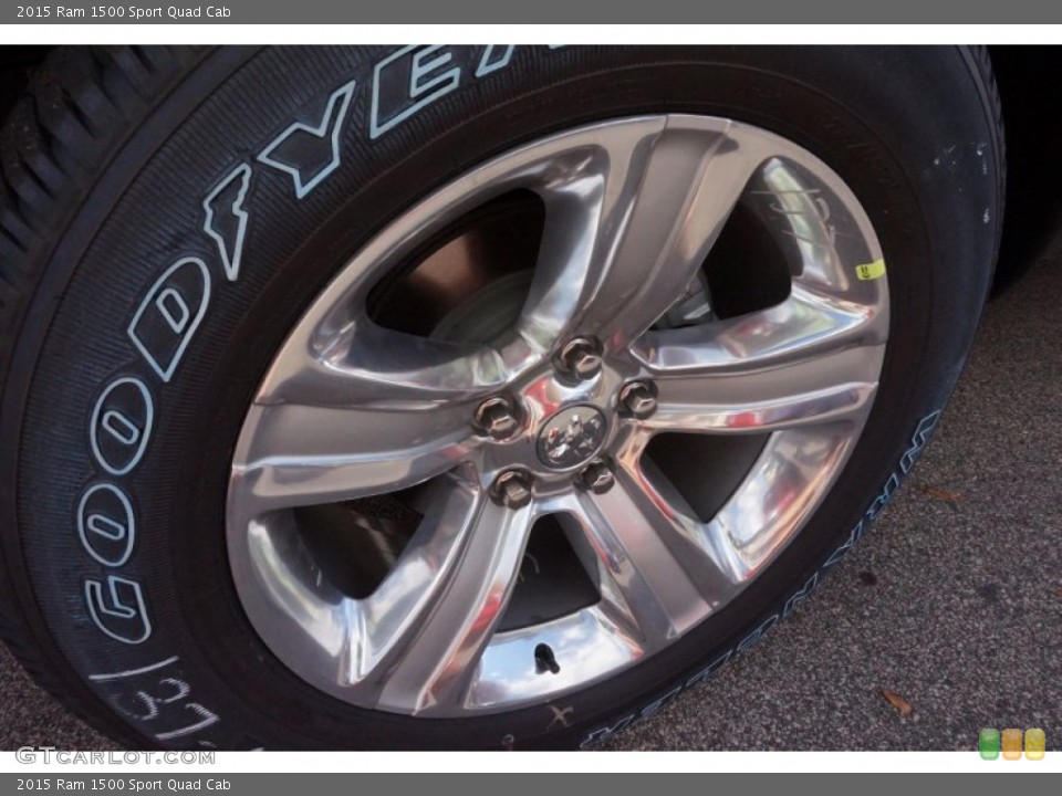 2015 Ram 1500 Sport Quad Cab Wheel and Tire Photo #99541740