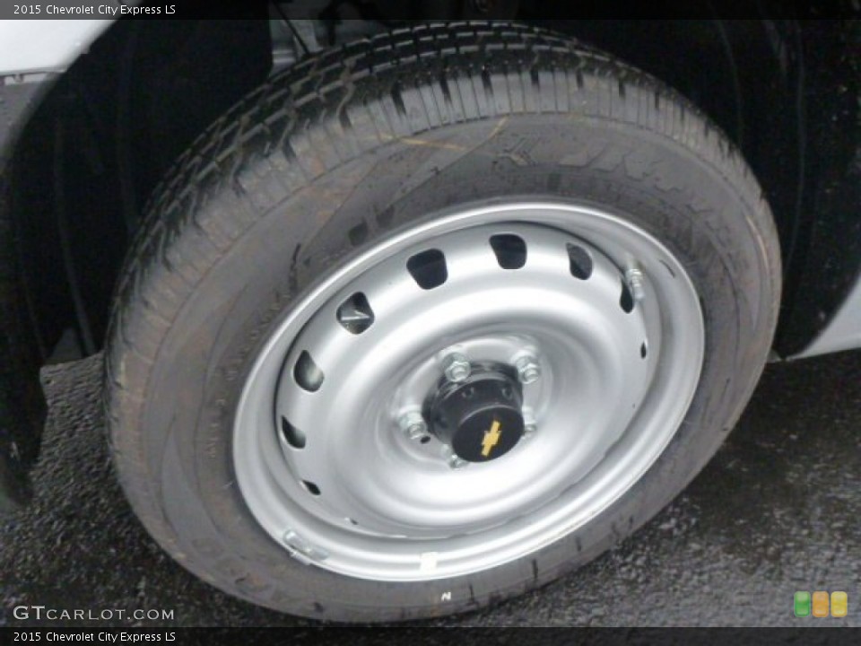 2015 Chevrolet City Express LS Wheel and Tire Photo #99544426