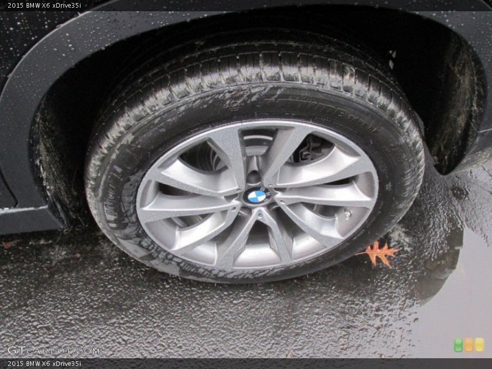 2015 BMW X6 xDrive35i Wheel and Tire Photo #99562540