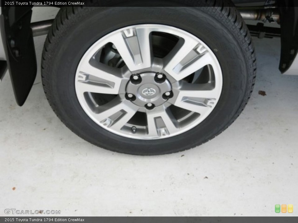 2015 Toyota Tundra 1794 Edition CrewMax Wheel and Tire Photo #99579928