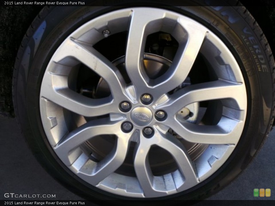 2015 Land Rover Range Rover Evoque Pure Plus Wheel and Tire Photo #99590515
