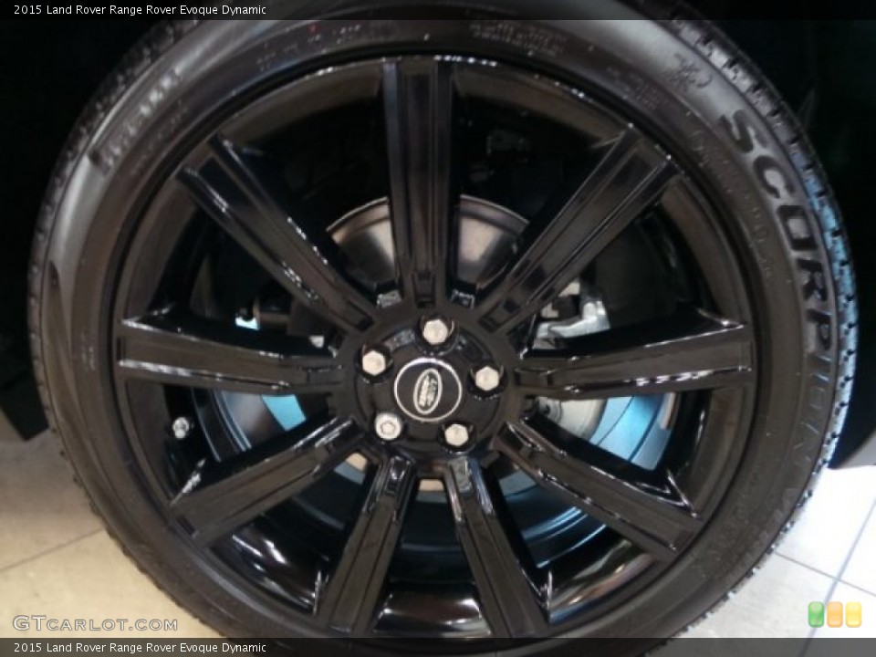 2015 Land Rover Range Rover Evoque Dynamic Wheel and Tire Photo #99593833