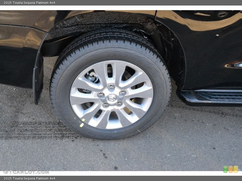 2015 Toyota Sequoia Platinum 4x4 Wheel and Tire Photo #99598023