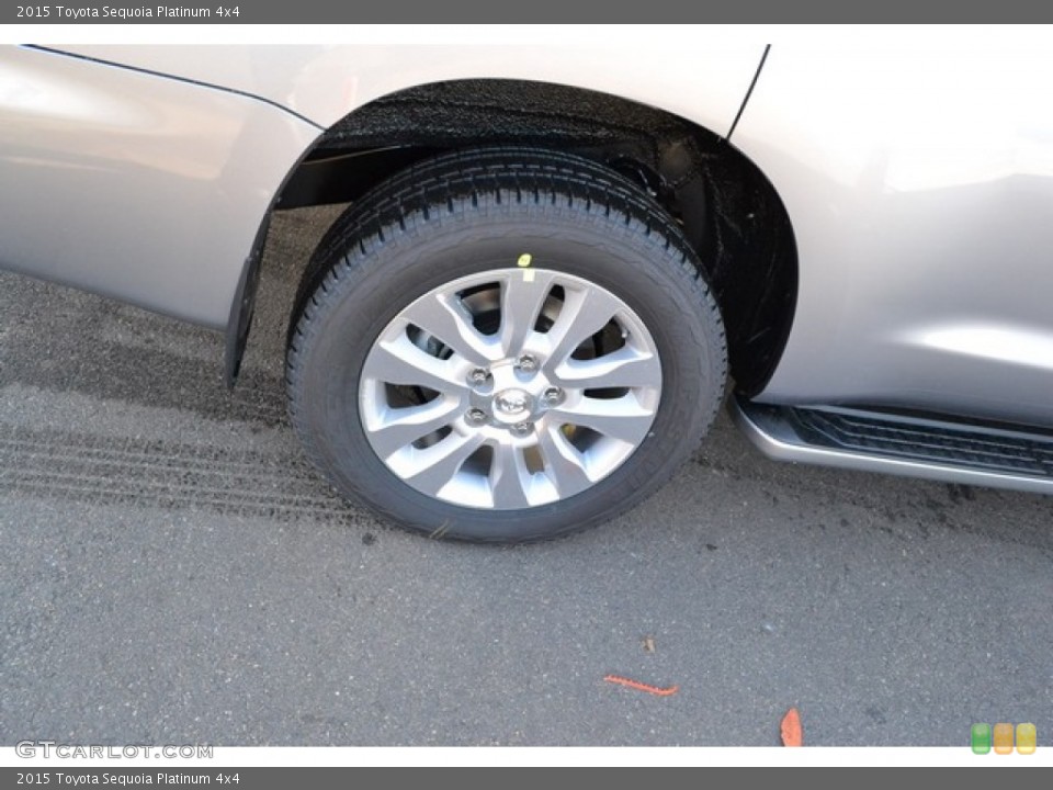2015 Toyota Sequoia Platinum 4x4 Wheel and Tire Photo #99598356
