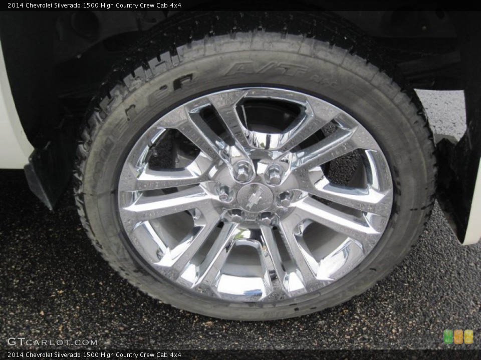 2014 Chevrolet Silverado 1500 High Country Crew Cab 4x4 Wheel and Tire Photo #99600173