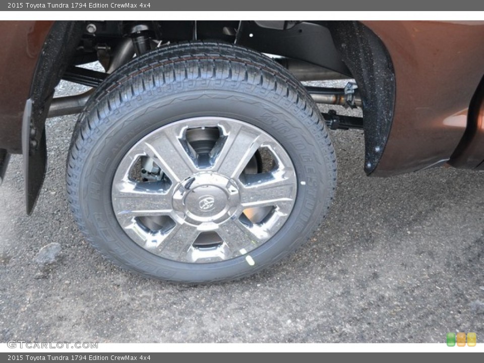2015 Toyota Tundra 1794 Edition CrewMax 4x4 Wheel and Tire Photo #99623943
