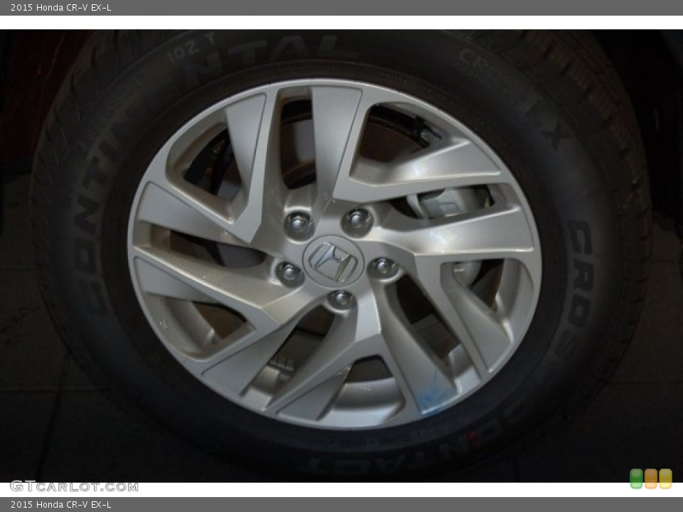 2015 Honda CR-V EX-L Wheel and Tire Photo #99634073