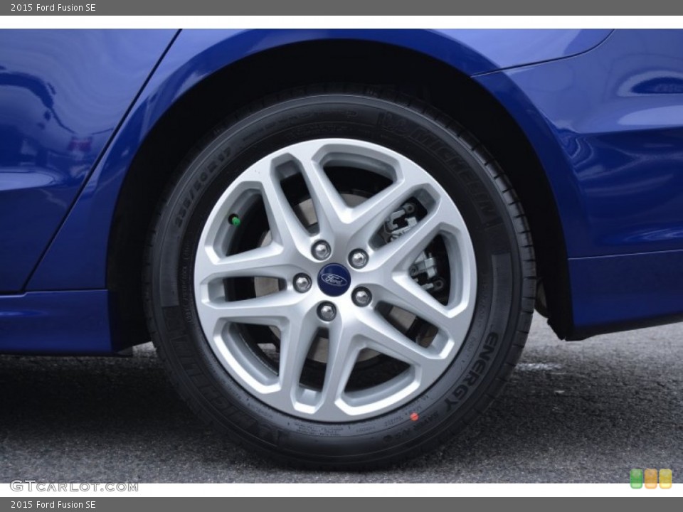 2015 Ford Fusion SE Wheel and Tire Photo #99659013