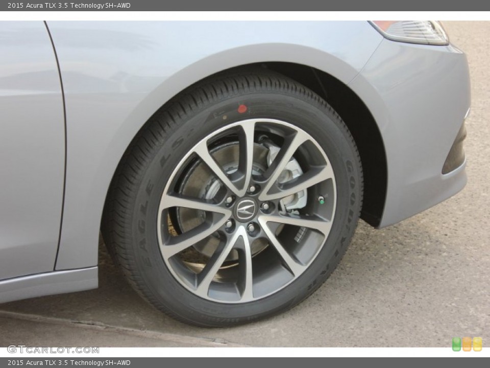 2015 Acura TLX 3.5 Technology SH-AWD Wheel and Tire Photo #99659560