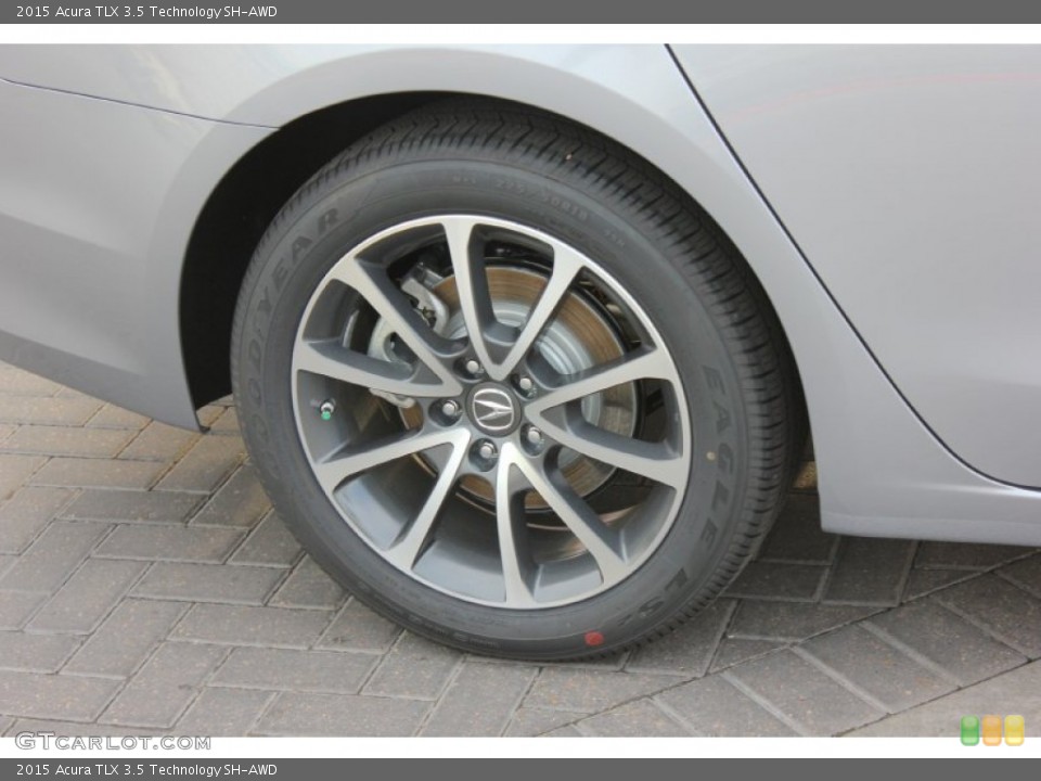 2015 Acura TLX 3.5 Technology SH-AWD Wheel and Tire Photo #99659584