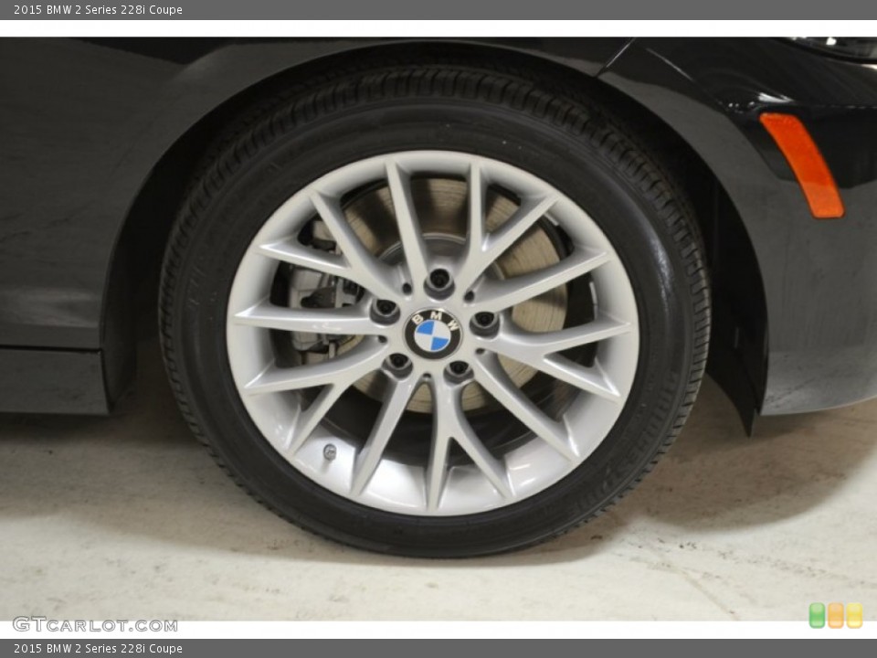 2015 BMW 2 Series 228i Coupe Wheel and Tire Photo #99667615