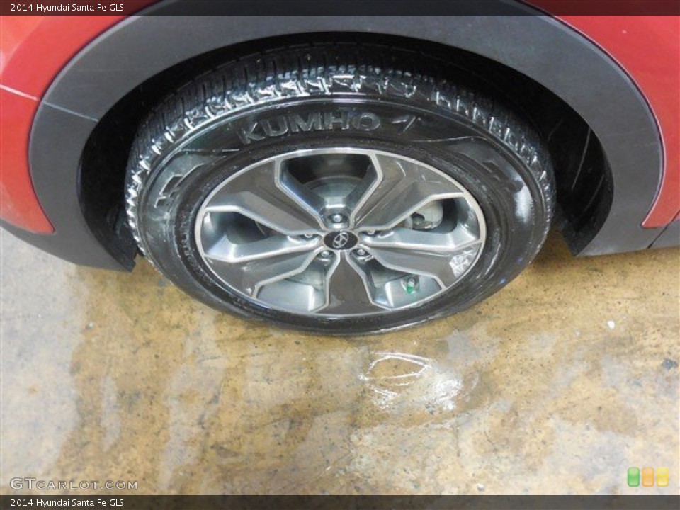 2014 Hyundai Santa Fe GLS Wheel and Tire Photo #99680930