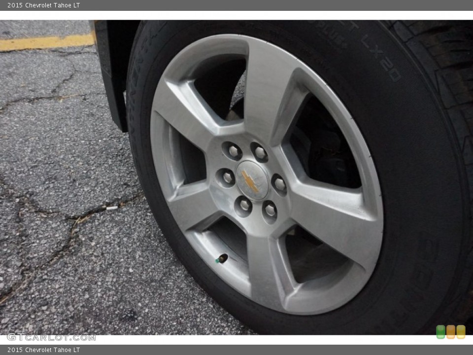 2015 Chevrolet Tahoe LT Wheel and Tire Photo #99685961