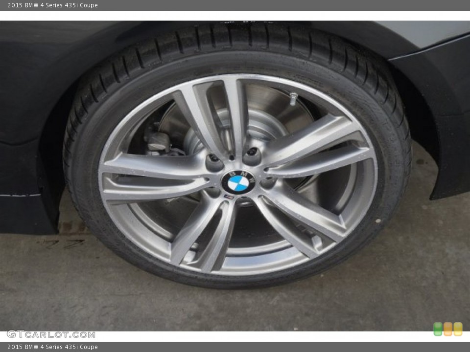 2015 BMW 4 Series 435i Coupe Wheel and Tire Photo #99711266