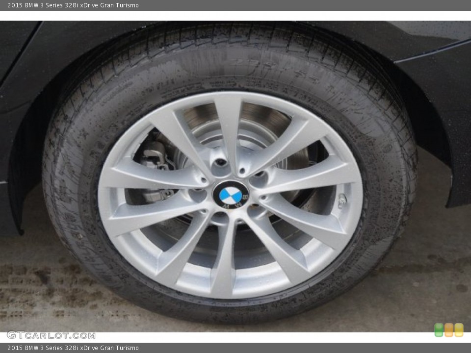 2015 BMW 3 Series 328i xDrive Gran Turismo Wheel and Tire Photo #99712886