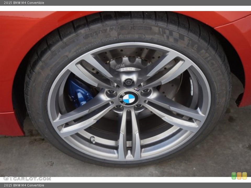 2015 BMW M4 Convertible Wheel and Tire Photo #99740460