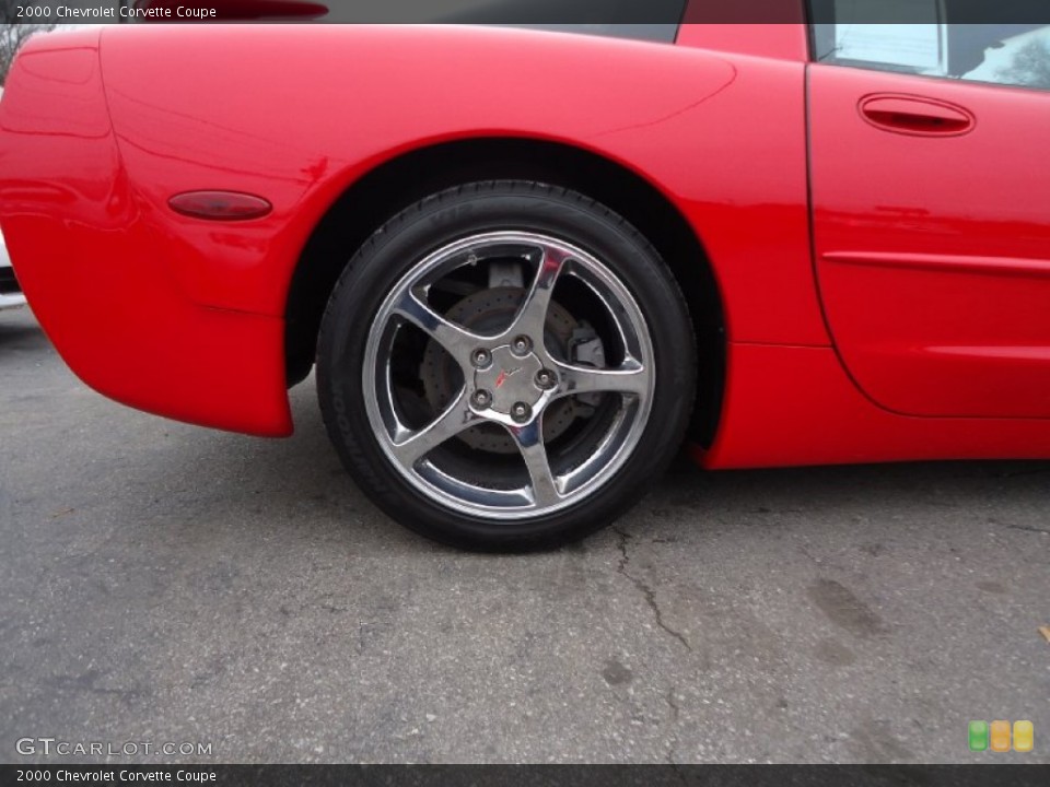 2000 Chevrolet Corvette Coupe Wheel and Tire Photo #99746967