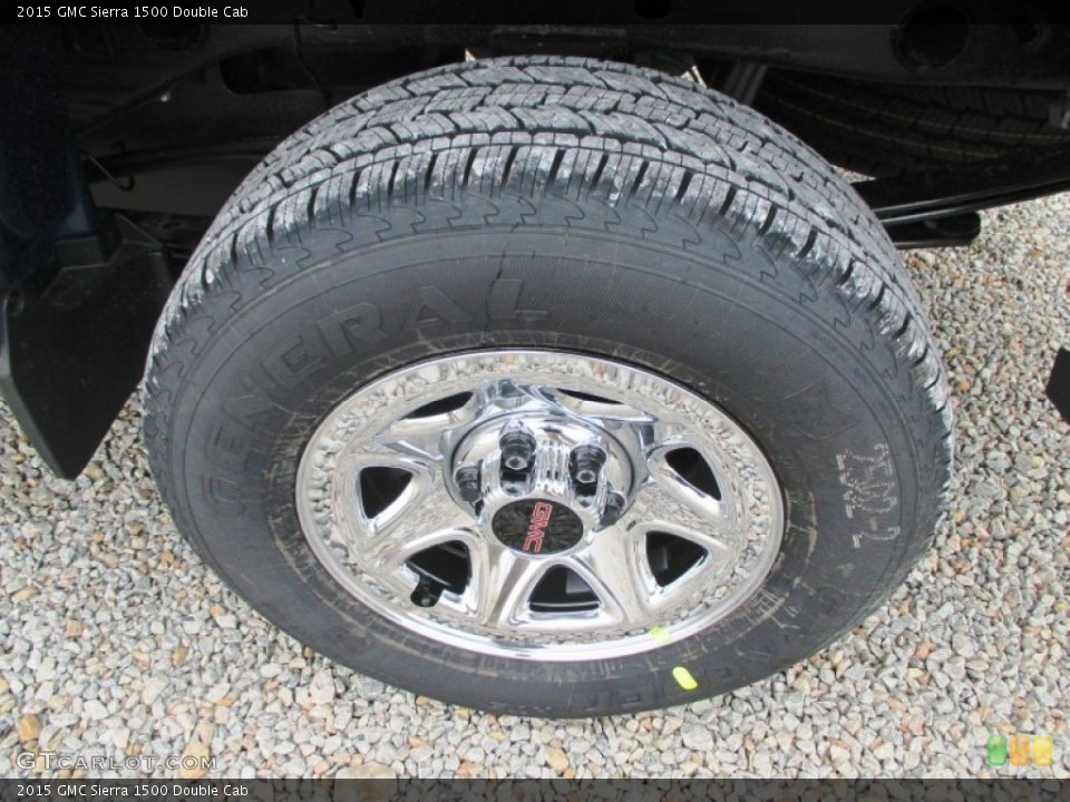 2015 GMC Sierra 1500 Double Cab Wheel and Tire Photo #99749052