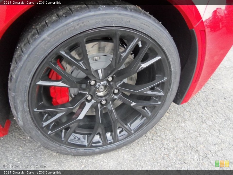 2015 Chevrolet Corvette Z06 Convertible Wheel and Tire Photo #99756102