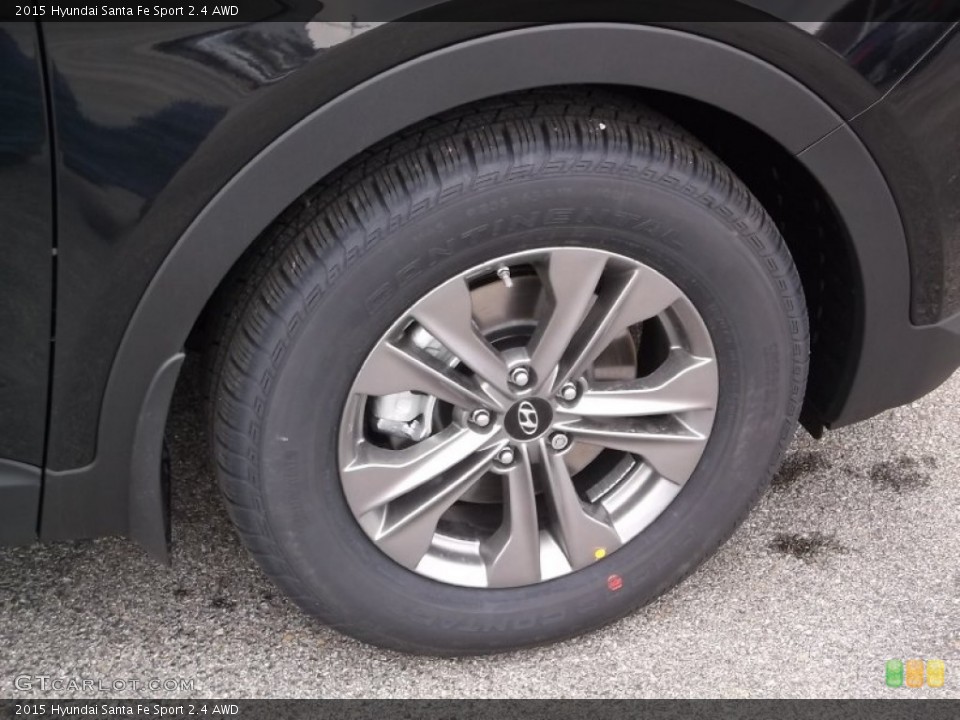 2015 Hyundai Santa Fe Sport 2.4 AWD Wheel and Tire Photo #99763872