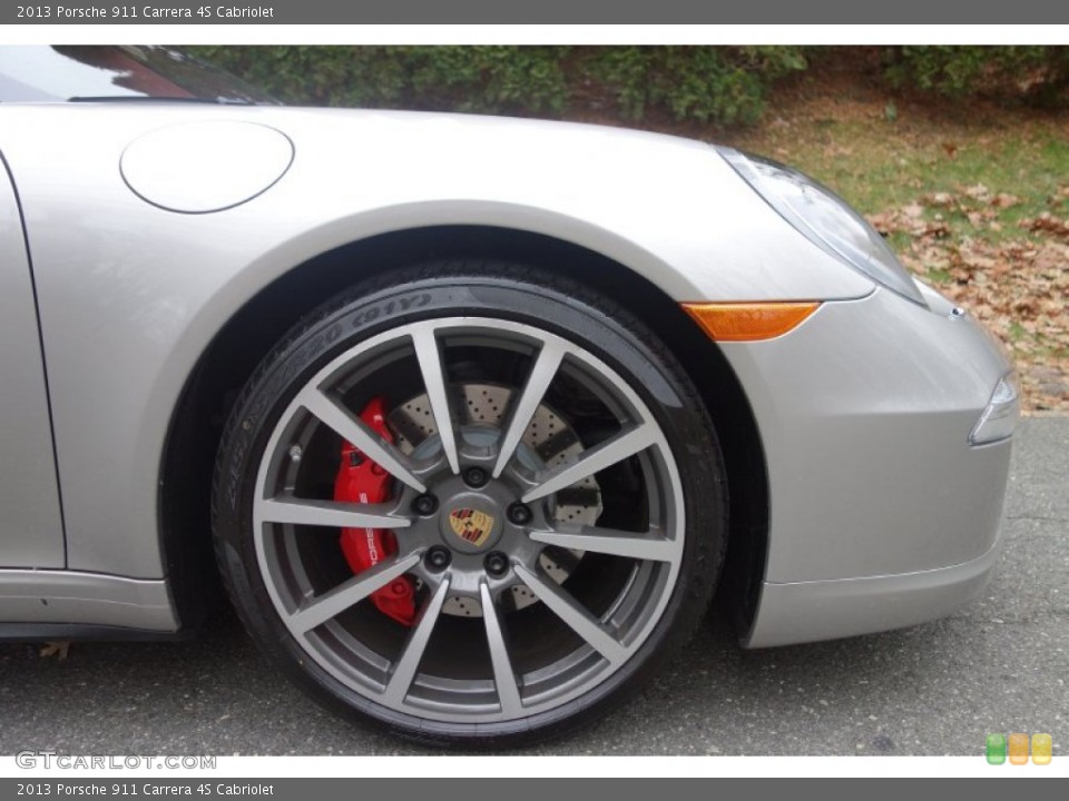2013 Porsche 911 Carrera 4S Cabriolet Wheel and Tire Photo #99770468
