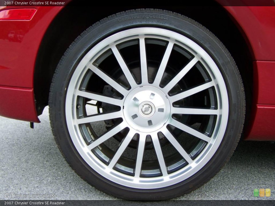 2007 Chrysler Crossfire SE Roadster Wheel and Tire Photo #9977924