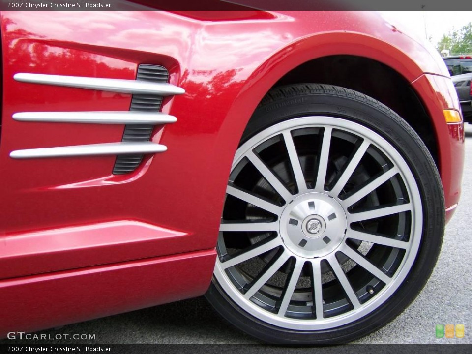 2007 Chrysler Crossfire Custom Wheel and Tire Photo #9977929