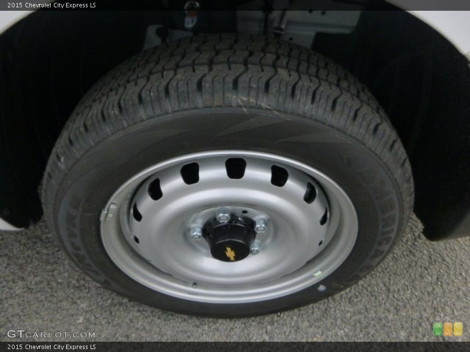 2015 Chevrolet City Express LS Wheel and Tire Photo #99779504