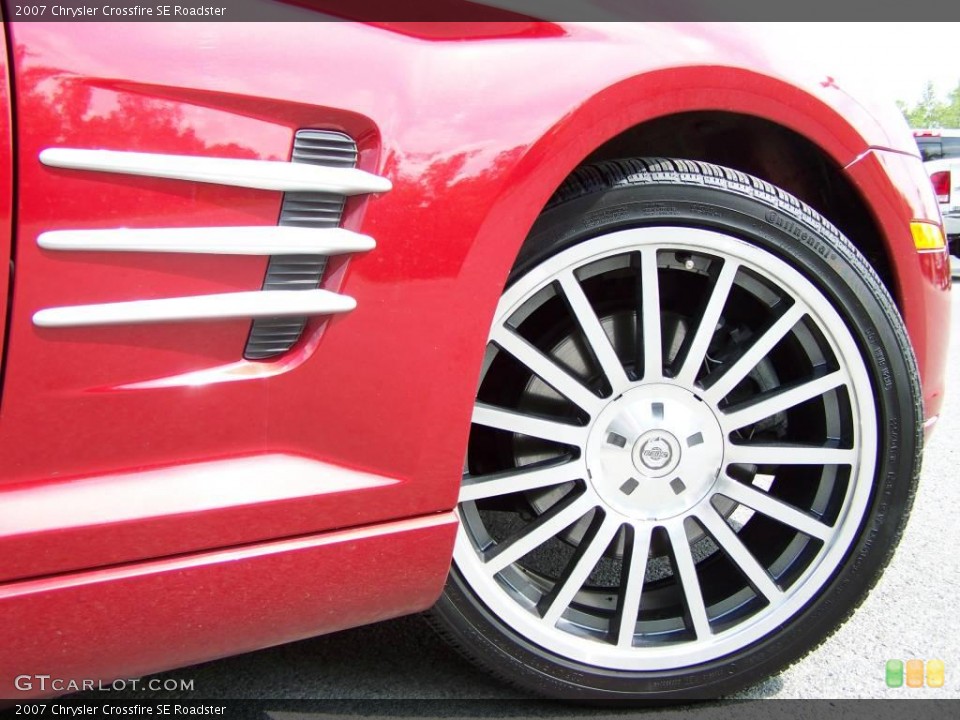 2007 Chrysler Crossfire SE Roadster Wheel and Tire Photo #9978045