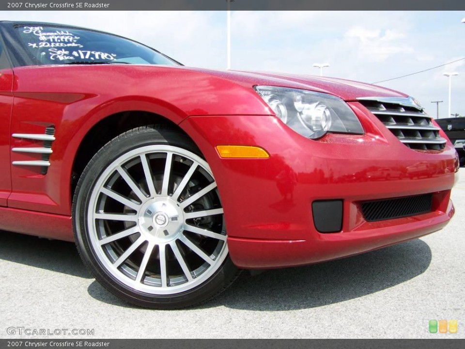 2007 Chrysler Crossfire SE Roadster Wheel and Tire Photo #9978055