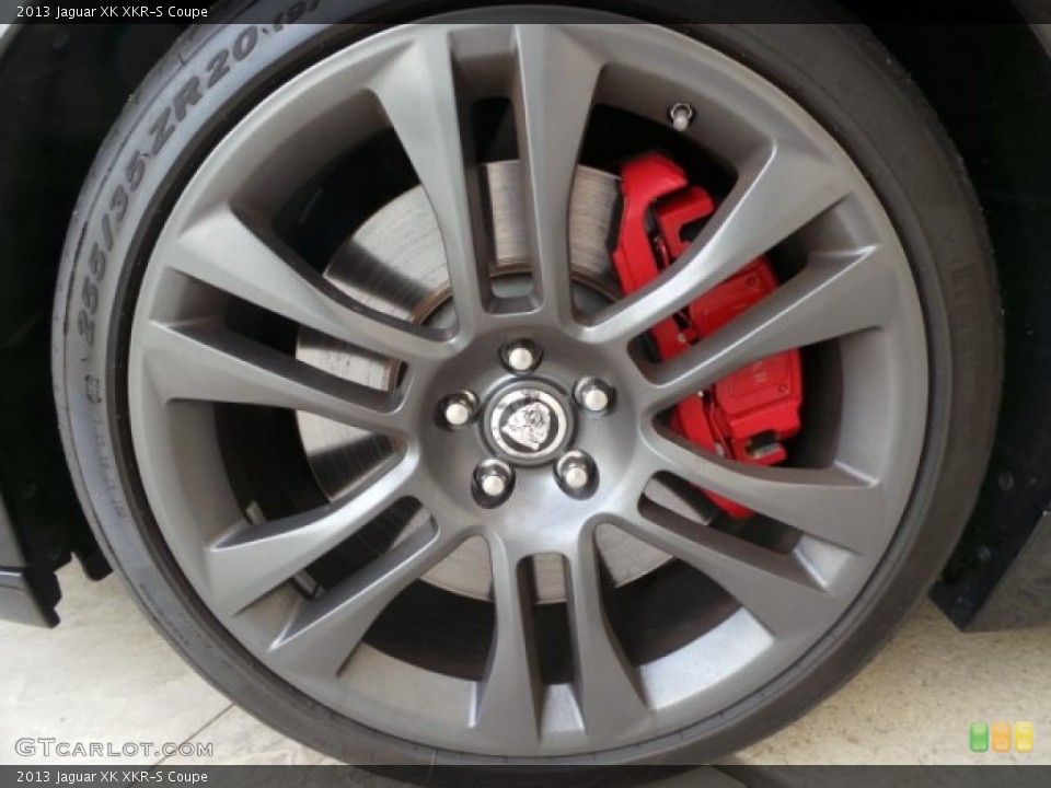 2013 Jaguar XK XKR-S Coupe Wheel and Tire Photo #99797801