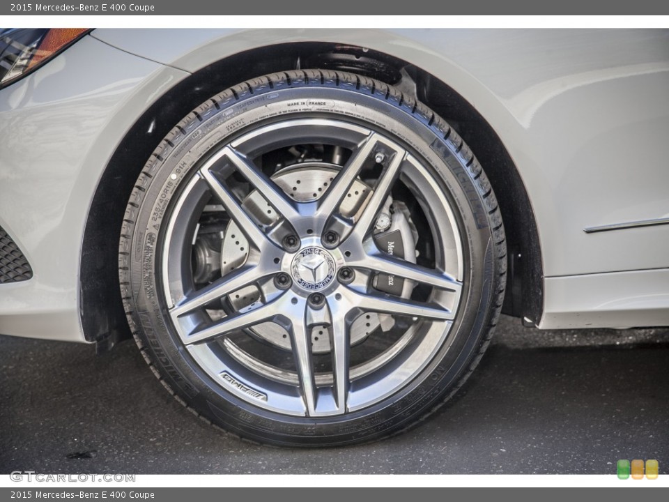 2015 Mercedes-Benz E 400 Coupe Wheel and Tire Photo #99807425