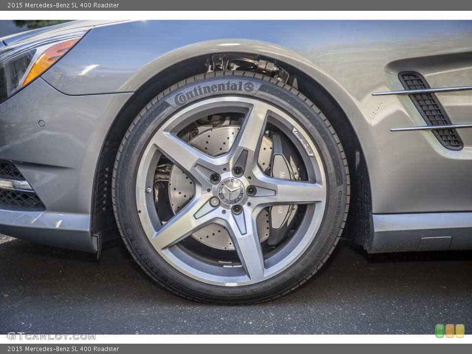2015 Mercedes-Benz SL 400 Roadster Wheel and Tire Photo #99808614