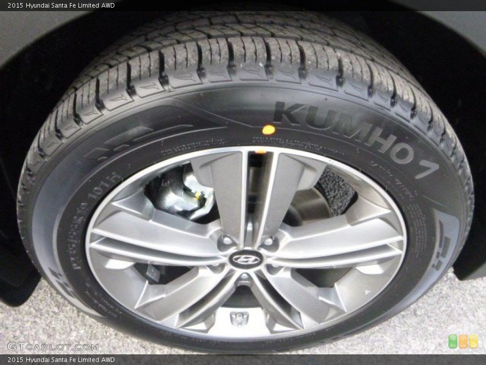 2015 Hyundai Santa Fe Limited AWD Wheel and Tire Photo #99821840