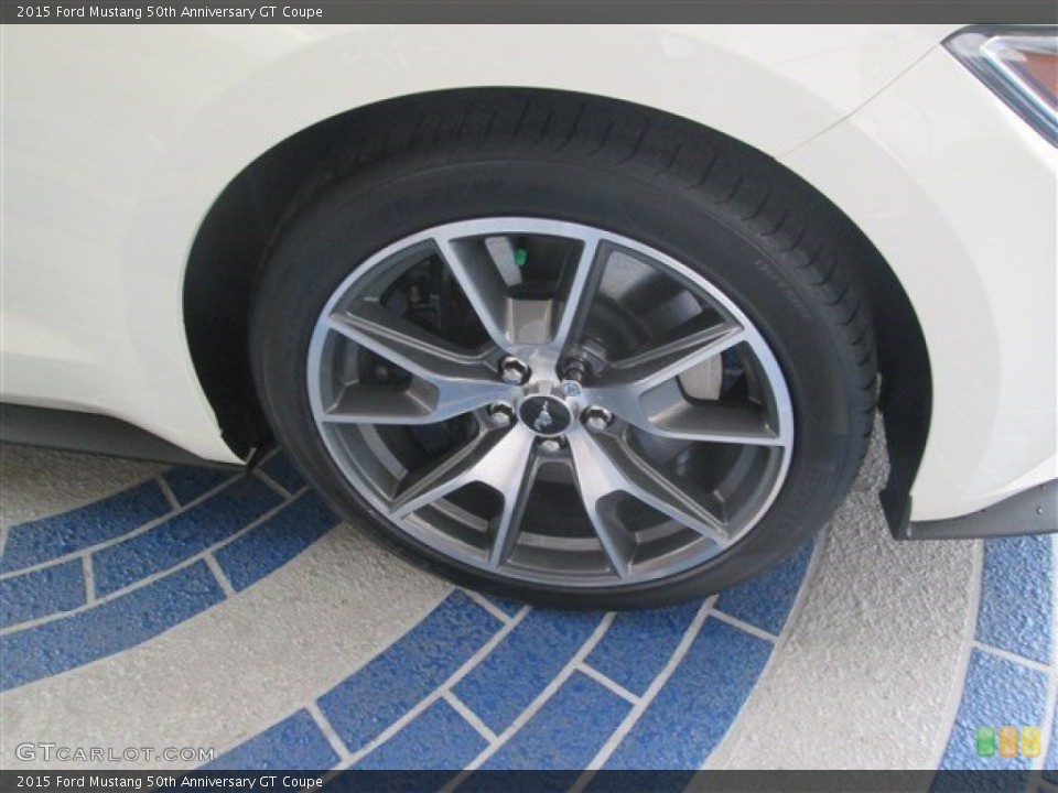 2015 Ford Mustang 50th Anniversary GT Coupe Wheel and Tire Photo #99828771