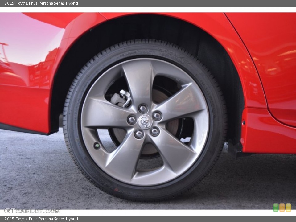 2015 Toyota Prius Persona Series Hybrid Wheel and Tire Photo #99829907