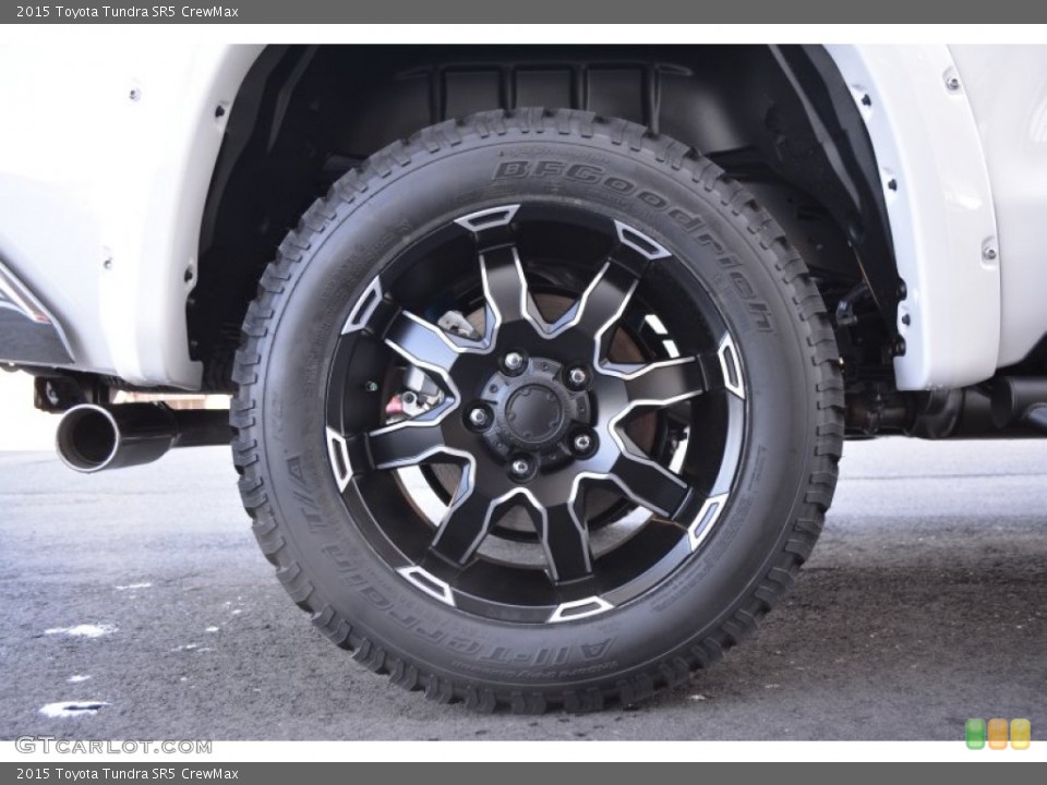 2015 Toyota Tundra SR5 CrewMax Wheel and Tire Photo #99830538