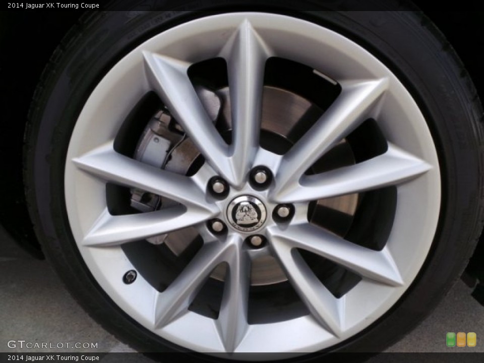 2014 Jaguar XK Touring Coupe Wheel and Tire Photo #99840723