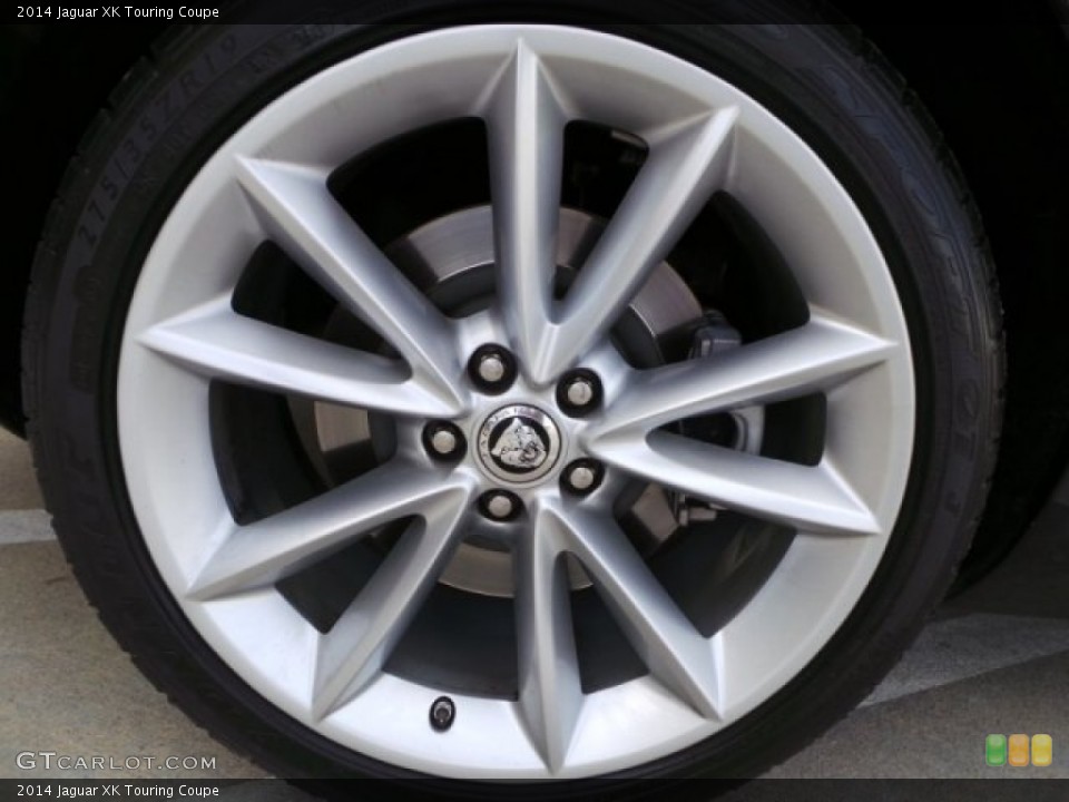2014 Jaguar XK Touring Coupe Wheel and Tire Photo #99840748
