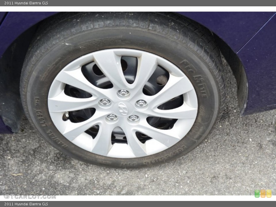 2011 Hyundai Elantra GLS Wheel and Tire Photo #99858294