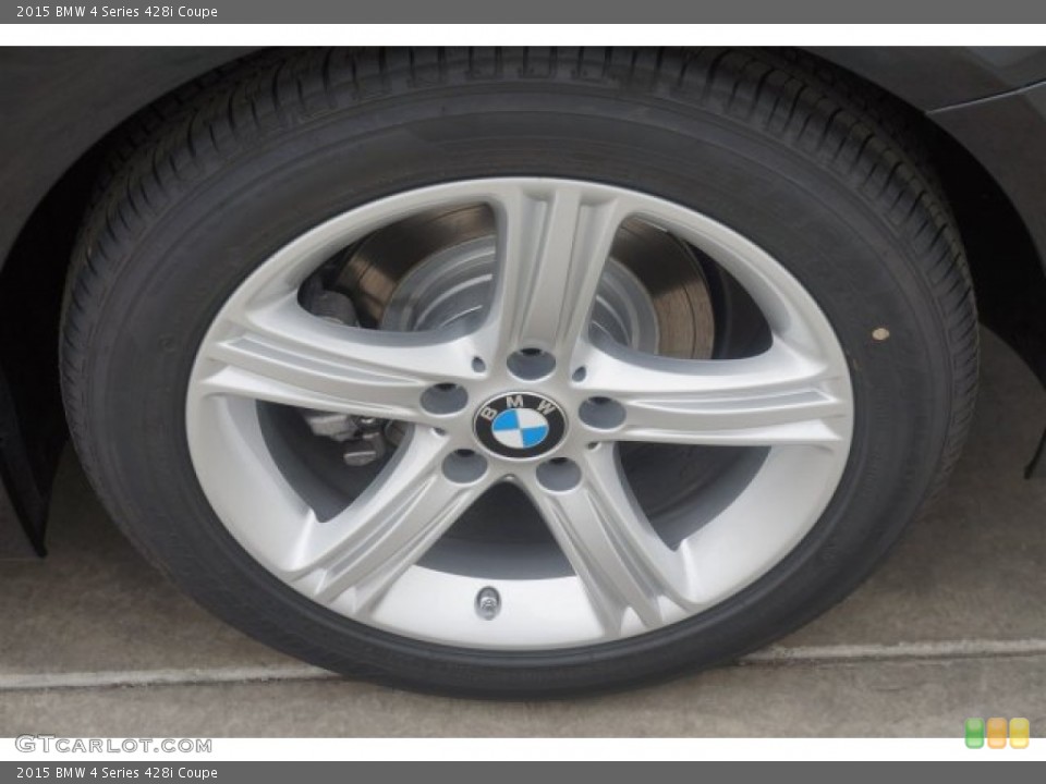 2015 BMW 4 Series 428i Coupe Wheel and Tire Photo #99871518