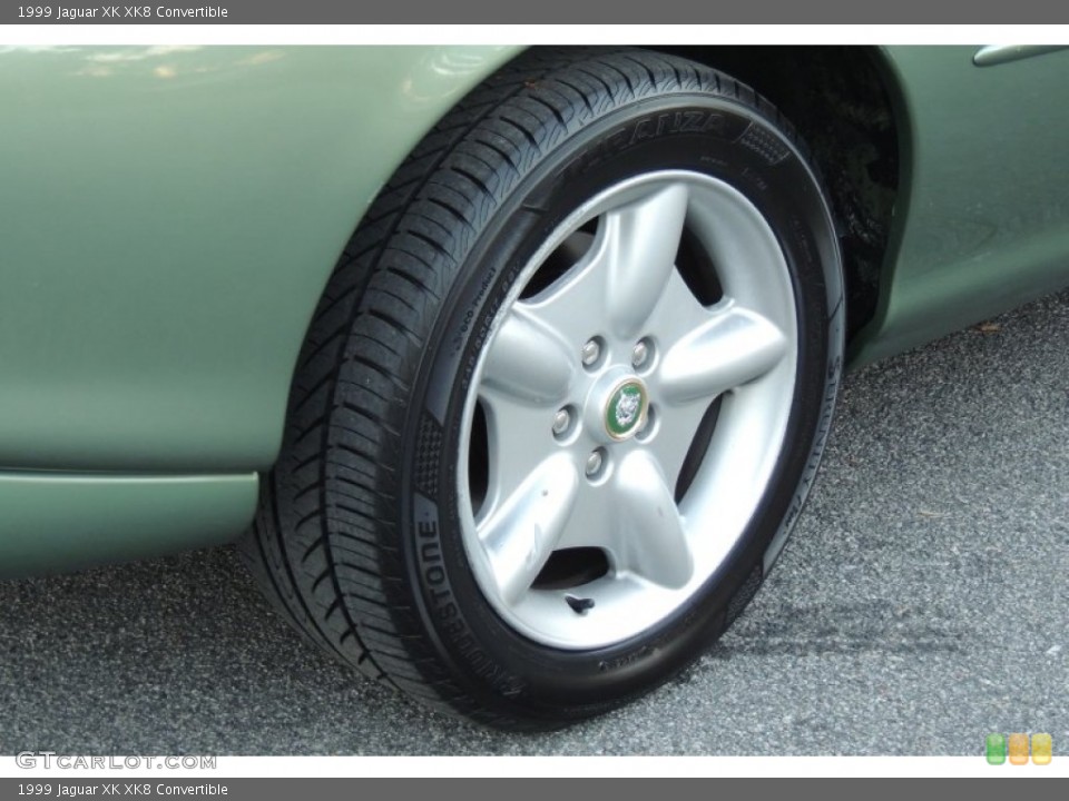 1999 Jaguar XK XK8 Convertible Wheel and Tire Photo #99872567