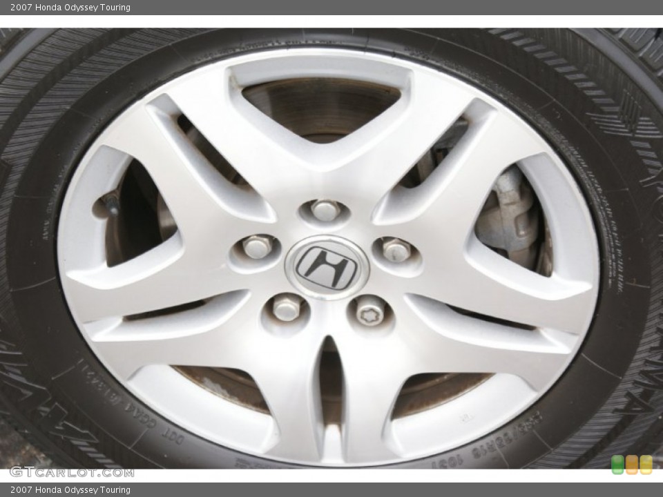 2007 Honda Odyssey Touring Wheel and Tire Photo #99884466