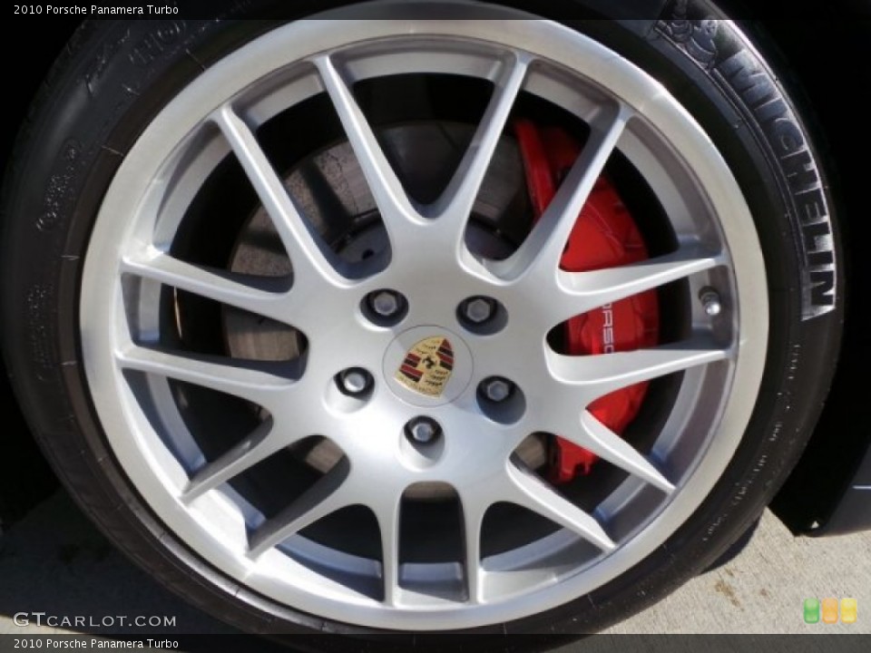 2010 Porsche Panamera Turbo Wheel and Tire Photo #99918694