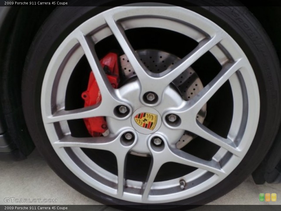 2009 Porsche 911 Carrera 4S Coupe Wheel and Tire Photo #99919726