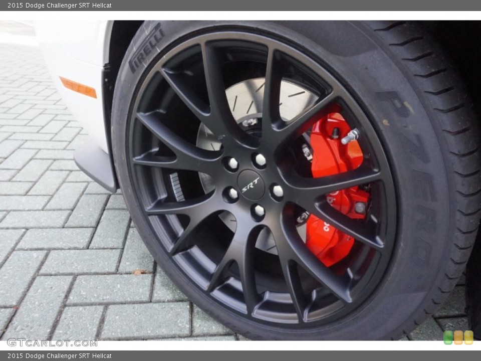 2015 Dodge Challenger SRT Hellcat Wheel and Tire Photo #99931926