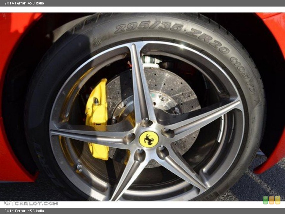 2014 Ferrari 458 Italia Wheel and Tire Photo #99961119