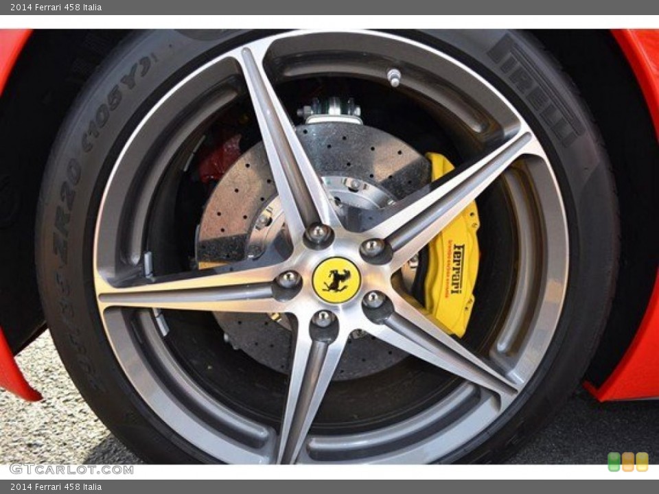 2014 Ferrari 458 Italia Wheel and Tire Photo #99961170