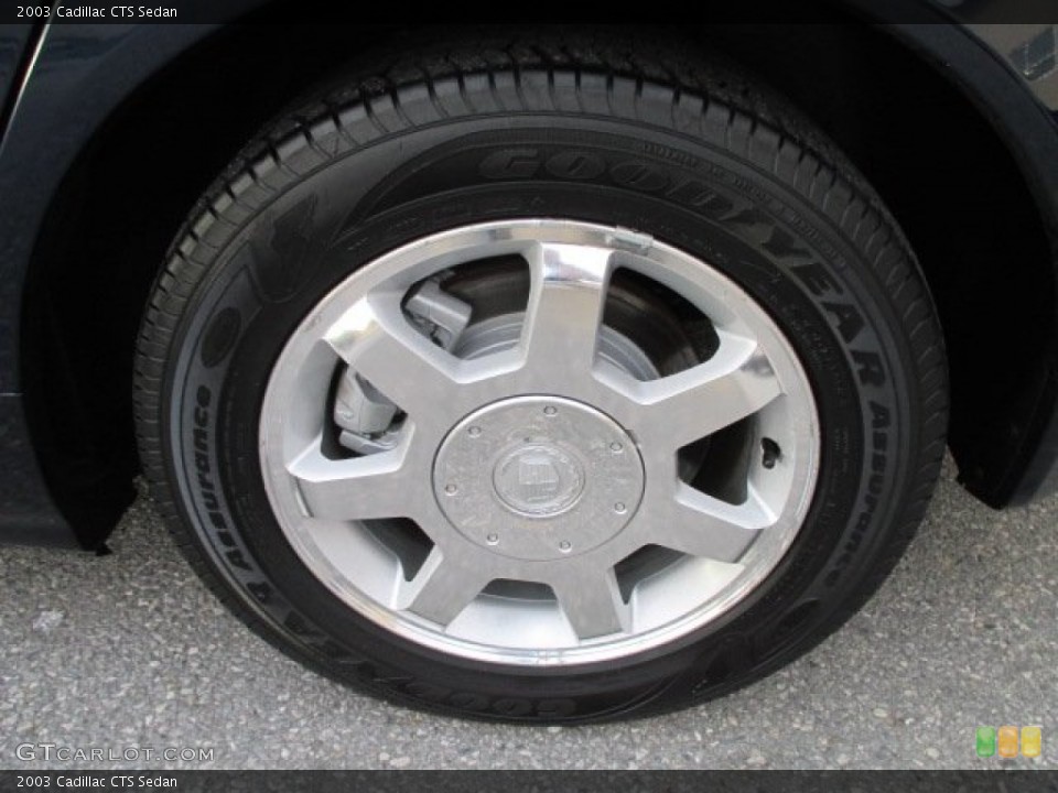2003 Cadillac CTS Wheels and Tires