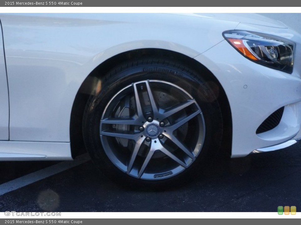 2015 Mercedes-Benz S 550 4Matic Coupe Wheel and Tire Photo #99997333